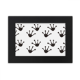 thumbnail image 1 of Frog Footprints Animal Outline Protect Animal Desktop Photo Frame Ornaments Picture Art Painting, 1 of 3