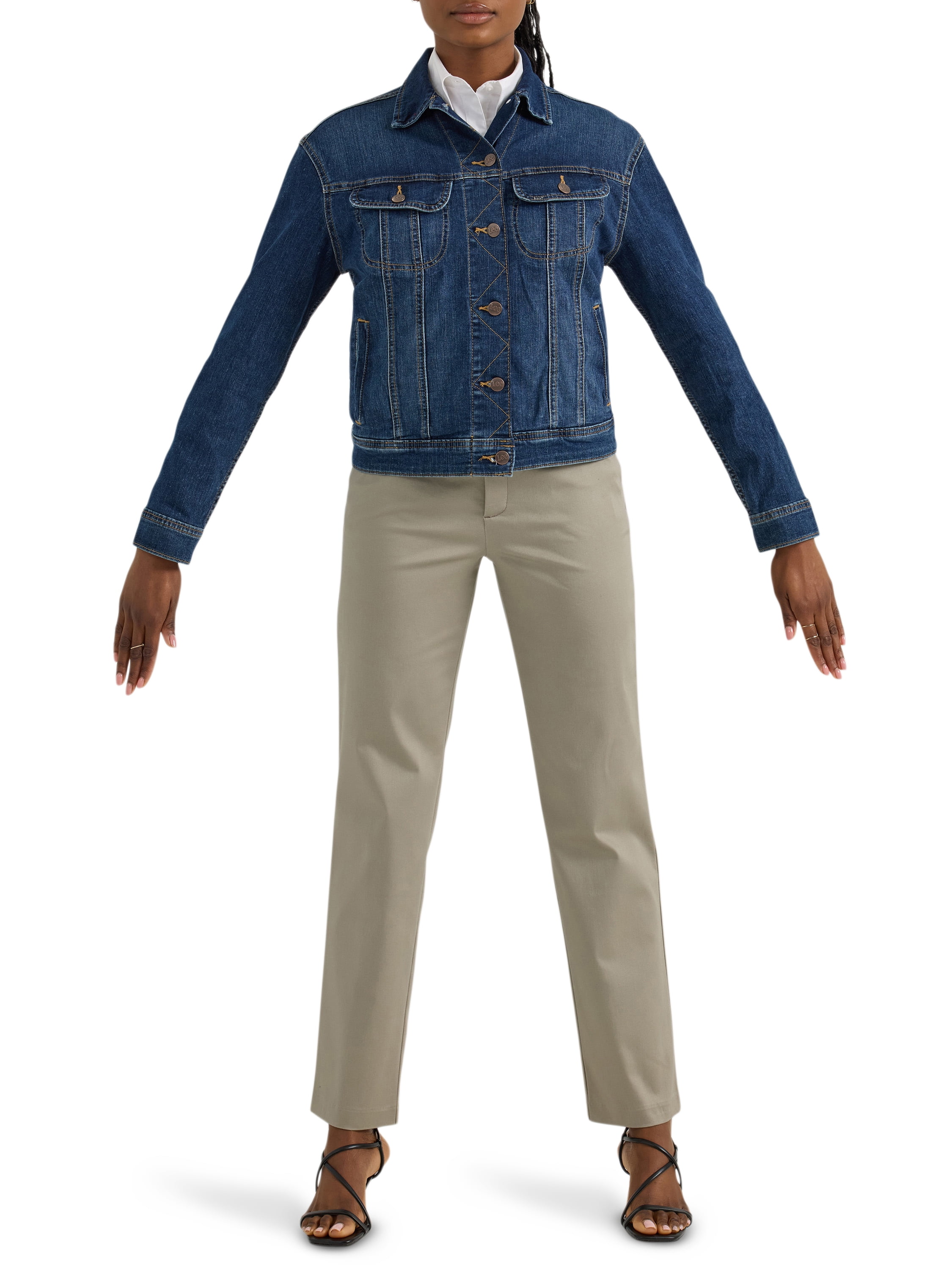 Lee Women's Loose Fit Heritage Denim Jacket