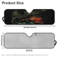 thumbnail image 7 of Yuyamidu Crocodile Windshield Sun Shade for Jeep Wrangler JL 2/4 Door, Fashion Front Window Sun Visor Blocks for UV and Heat, 1pc, 7 of 7