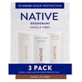thumbnail image 2 of Native Aluminum-Free Deodorant, Vanilla Variety Pack, 2.65 Ounce (Pack of 3), 2 of 5
