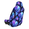 thumbnail image 4 of Lsque cool crystal Skull flower Pattern Car Seat Covers for Front Seats , Waterproof Seat Covers for Cars, Sporty Front Seat Covers,Car Seat Cover Protector Front Seats, 4 of 5