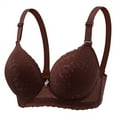 thumbnail image 1 of Womens No Underwire Bras Plus Size Comfort Soft Bras Supportive Bralettes Cute Breathable Wireless Bra, 1 of 7