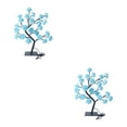 thumbnail image 4 of mmirethe Lighted Colorful Rose Lamp With Remote Control Best Gift Choice Wide Application blue rose black rod 2Set, 4 of 6
