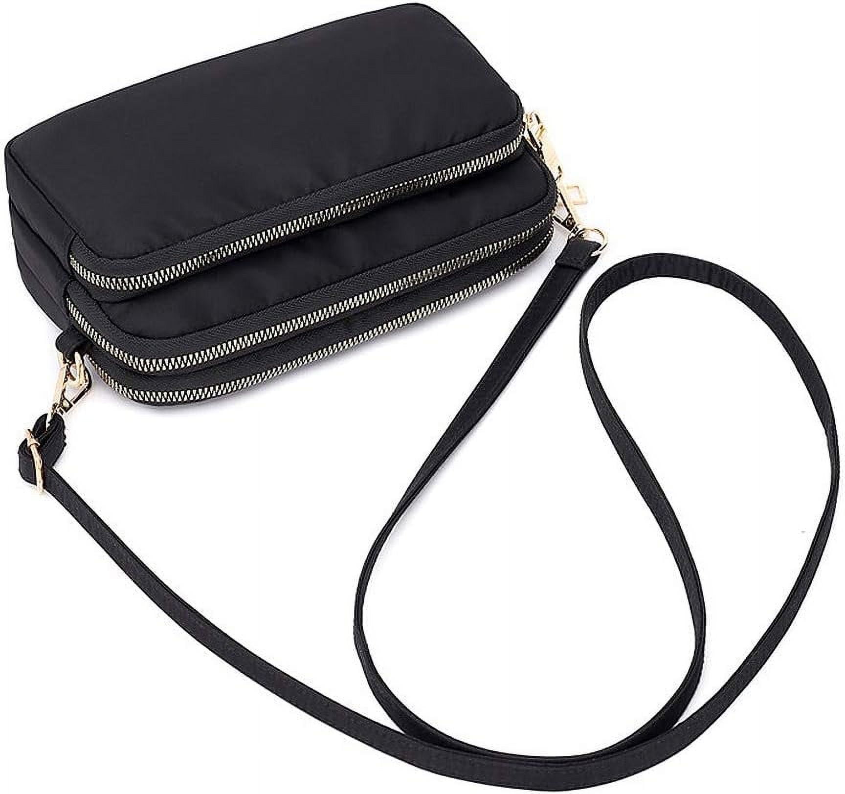 Crossbody Bag for Women, Lightweight Purses Nylon Small Shoulder Bag Satchel