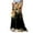 Black, variant on WTOBBY Women's Casual Flowy High Waisted Wide Leg Pants with Pockets Featuring Floral Print,Beach Trousers Perfect for Beach Activities, Poolside Lounging and Summer Waterfront Fun,Army Green L
