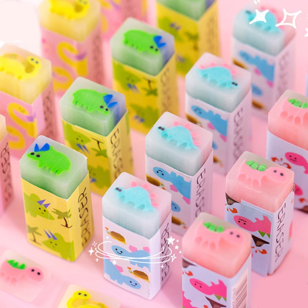 32/36 Pcs Fruit Erasers Aesthetic Erasers Lovely Animal Pencil Erasers Soccer Erasers Easy To Prizes for