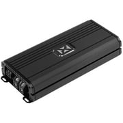 NVX NDA15001 Monoblock Car Amplifier 3000W Peak N-Series Class-D 1-Ohm Stable with Remote Bass Knob
