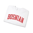 thumbnail image 3 of Bosnian Bosnia Sweatshirt Gifts Crew Neck Shirt Long Sleeve Unisex, 3 of 7