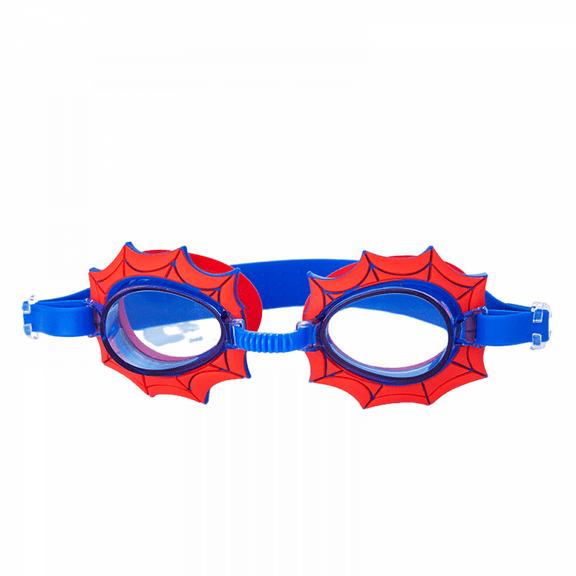 Spider-Man Children's Silicone Swimming Goggles, Cute Cartoon Design, Boys and Girls Swim and Dive Gear, Comfortable and Leak-Proof