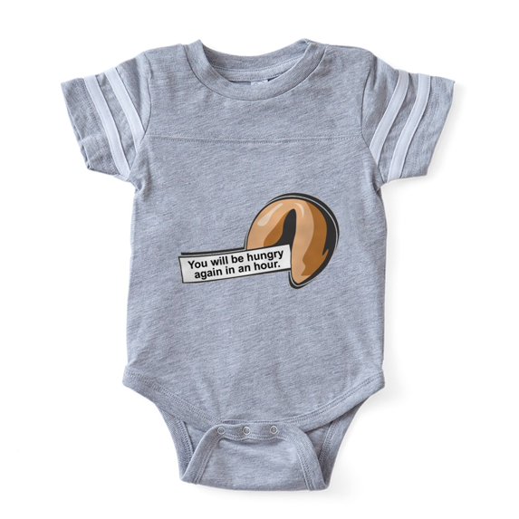 CafePress - Fortune Cookie - Cute Infant Baby Football Bodysuit