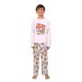 thumbnail image 5 of Tis the Season Family Matching Pajama Set, Fun Milk and Cookie Holiday Design with Pet Outfit, 5 of 7