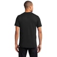 thumbnail image 2 of Port & Company TShirt with Pocket (PC61P) Jet Black, 2XL, 2 of 2