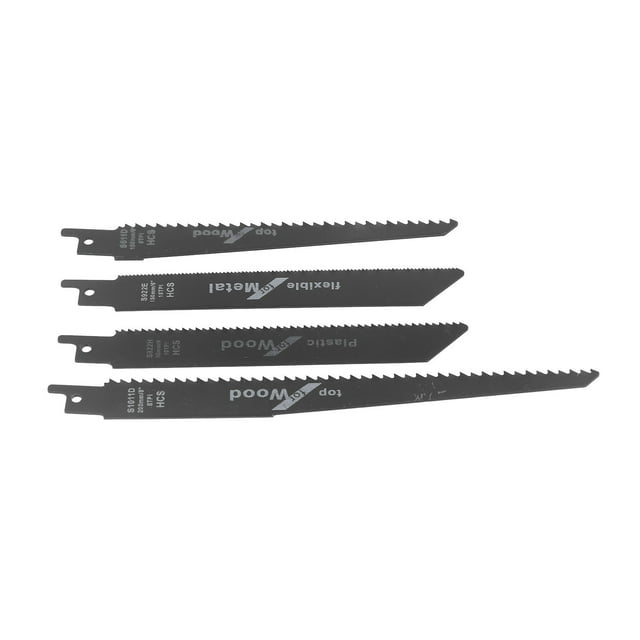 Lame de Scie Réciproque, Outil en Acier à Haute Teneur en Carbone Large Application Lames de Scie Sabre pour Bois