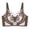 Brown, variant on Plus Size Lace Mesh Soft Underwire Bra â Breathable Full Coverage Support with Floral Embroidery & Seamless Fit 34