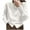 White, variant on Womens Cardigans Button Down Cotton Elegant Sweater Long Sleeve Tunic Tops Casual Work Clothes Outwear Open Front Coats Knitwear Casual Loose Fall Clothess Khaki One Size
