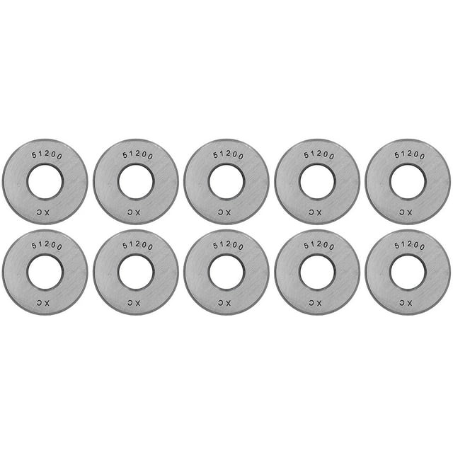 Kit de remplacement d'accessoires pour roulements à billes de butée unidirectionnels, 10 pièces, pour équipement 51200