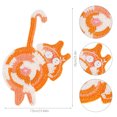 thumbnail image 2 of Posavasos De Trasero De Gato Posavasos De Bebida Divertido Posavasos De Copa De Ganchillo Hecho A Mano Posavasos De Bebida Absorbente Antideslizante Para Mesa De Café Decoración De Bar De Oficina En C Muyoka Hogar, 2 of 6
