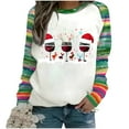 thumbnail image 2 of Leesechin Womens Tops Long Sleeve Christmas, 2 of 5