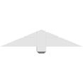 thumbnail image 4 of 36"W x 7 1/2"H x 4"D x 4"F, 5/12 Pitch, Kennewick Architectural Grade PVC Gable Bracket, 4 of 8