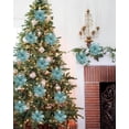 thumbnail image 4 of 36PCS Artificial Christmas Flowers Fake Poinsettia Flowers Christmas Tree New Year Ornaments Flower Decorations DIY Wreath Accessories Wedding Xmas Garland Decor, 4 of 7
