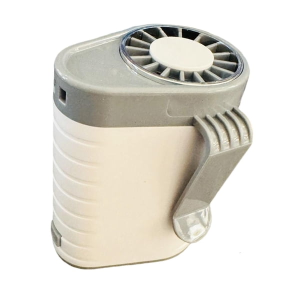 ZELVINN Wearable Powerful 3 Speed Clip Fan with 1200Mah Battery Waist Design Quiet Cooling Device for Camping Gym Home Use