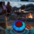 thumbnail image 4 of Bluetooth Pendant Speaker, Colorful Lights, Card Slot, 5.1 Bluetooth, Waterproof, Shockproof, Hanging Rope, for Cycling Hiking, 4 of 8