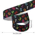thumbnail image 5 of Ribbon School Teacher Themed Ribbon Decorative Bow Accessories Box Streamer Bouquet Accessories for Birthday Wedding, 5 of 5