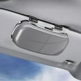 thumbnail image 5 of Serenable Sunglasses Holder for Car Visor Sun Visor Organizer Sturdy Auto Glasses Case Gray, 5 of 8