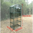 thumbnail image 6 of Tebru Garden House, Mini Flower Plants Garden,69 x 49 x 160cm Garden Green House Warm Greenhouse Flower Plants Gardening Outdoor, No Frame, 6 of 7