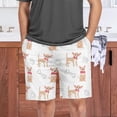 thumbnail image 7 of FREEAMG Bald Eagle On American Flag Patriotic USA Design Men's Pajama Pants Shorts Sleepwear Lounge Pajama Bottoms, 7 of 7