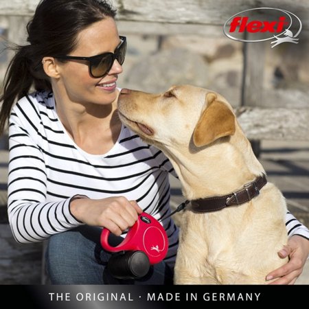 フレキシリード 伸縮リード 大型犬 クラシック テープ L（体重60kg未満）8m フレキシ ロングリード 犬のリード 2年保証 ＼当店限定レビュー特典付／