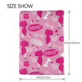 thumbnail image 3 of Pofeuu Poodle Dog Print Travel Document Organizer Passport Holder Men Women for Family (6.5 in x 4.5 in),Wallet Holder Credit Card Clutch Bag Case, 3 of 5