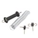 thumbnail image 3 of Electric Fence Gate Kit PP Iron 5 Meters Animal Spring Door Accessory with Handle Insulated Nail for Livestock, 3 of 5