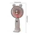 thumbnail image 3 of Ohufall Rechargeable Mini USB Handheld Fan Portable Small Cooling Fan Ideal For Outdoor And Student Use, 3 of 5