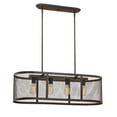 thumbnail image 2 of 3284-RBZ-Millennium Lighting-Akron - 4 Light Chandelier-47 Inches Tall and 14 Inches Wide-Rubbed Bronze Finish, 2 of 3