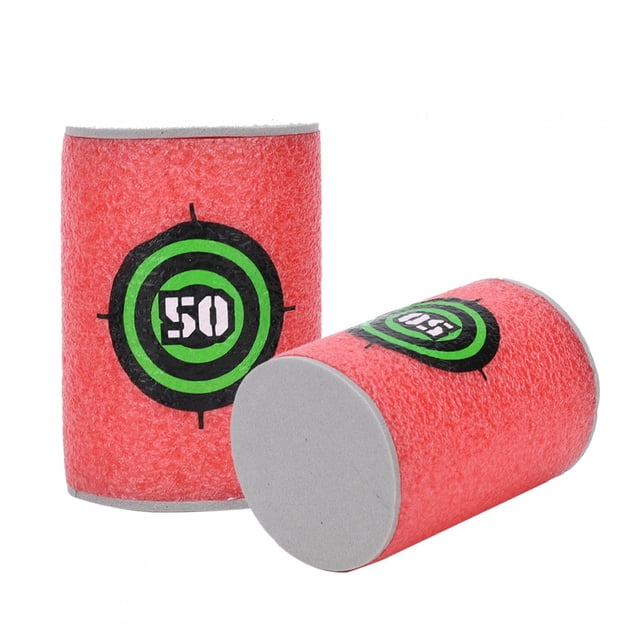 Objetivo de espuma blanda, 6 piezas Elite Targets Latas de objetivos Latas de objetivos Objetivo de tiro con pistola de juguete Características de vanguardia