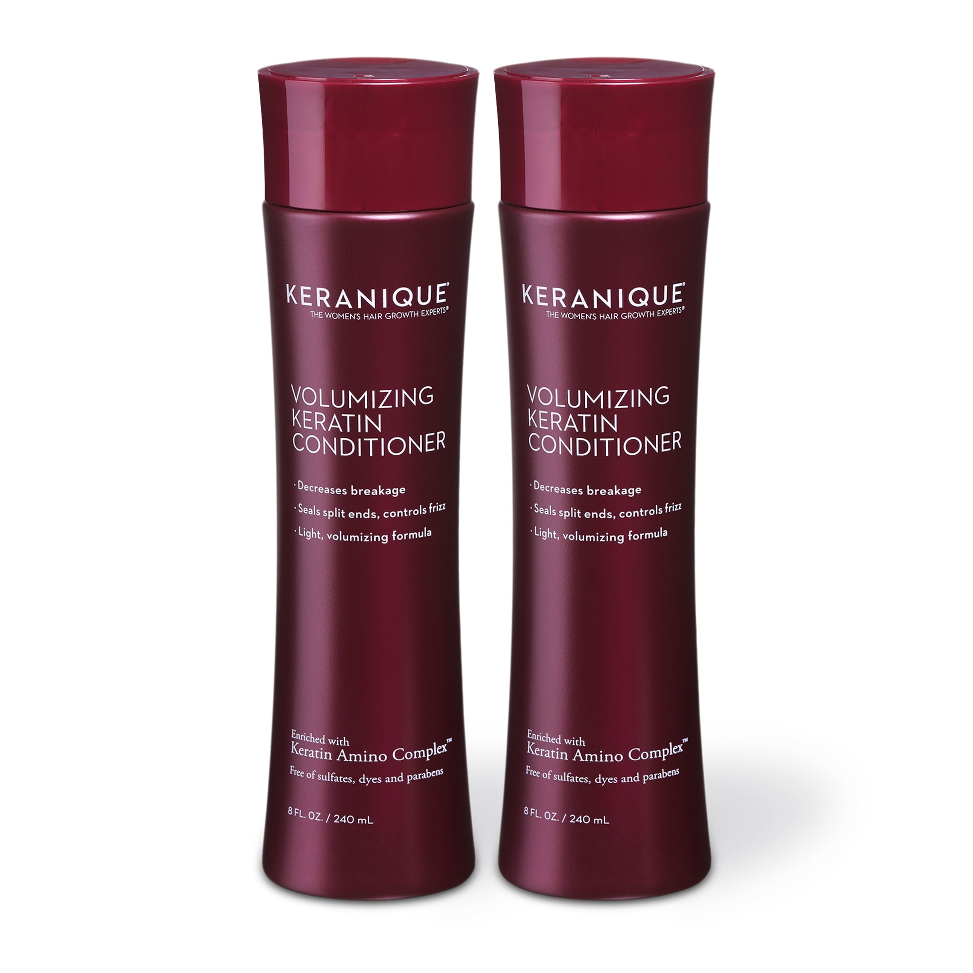 Keranique Volumizing Keratin Conditioner for Fine Thinning Hair, 16 fl