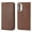 Brown, variant on Flip Case for Motorola Moto G Stylus 4g 2022 Wallet Daily Use Hand Strap Rhombus Shape Stand