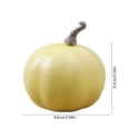 thumbnail image 3 of Fall Decor Halloween Pumpkin Decorations Yellow Blue Foam Artificial Pumpkin Pastel Autumn Harvest Tabletop Decor Farmhouse Cottagecore Tiered Tray Centerpiece for Thanksgiving (1PCS), 3 of 7