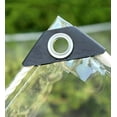 SHANNA Waterproof Clear Tarp with Grommets Duty Heavy Raincloth Shelter