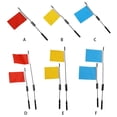 thumbnail image 2 of Drapeaux de Signalisation de Voitures Modèles avec Mât et Non DIY Modification Pièces Remplaçables Accessoire Automobile Remplacement pour WPL Bleu 2 Pcs/ensemble, 2 of 8