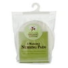 TL Care Nursing Pads Made with Organic Cotton - Soft, Breathable, Absorbent & Washable, Natural Color, 6 Count