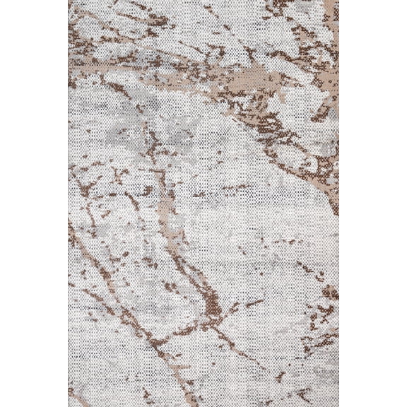 Brown Abstract Area Rugs for Living Room Washable Rugs Boho Moroccan Area Rug Soft Neutral Geometric Bohemian Carpet Distressed Indoor Rug for Bedroom Dining Room Office Foldable Nonslip Rug