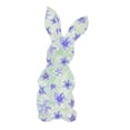thumbnail image 2 of Diannart 15x15 White Modern Wood Framed Museum Art Print Titled - Sweet Spring Bunny Silhouette II, 2 of 4