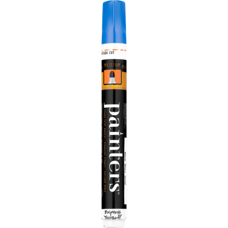 Elmer's Painters Acrylic Paint Markers, Medium Tip with Non-toxic Formula, Fine Point, Blue