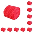 thumbnail image 2 of Monstrate Banda de encaje para ropa Universal de 10 metros, bricolaje, costura, fibra de poliéster, accesorios de decoración de boda para roja Rojo 10mx4.5cm 10piezas Monstrate CBP054803, 2 of 4