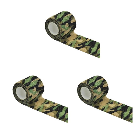Sonducket Vendaje elástico transpirable para vendaje autoadhesivo, cinta para senderismo, equipo para campistas para camuflaje de pierna y tobillo, 2,5 cm Type1 NO1 Sonducket CBP269371