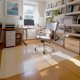 thumbnail image 1 of Yescom 60x46 Rectangle PVC Floor Mat Protector 1.5mm Thickness for  Home Office Rolling Chair Desk, 1 of 7