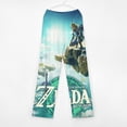 thumbnail image 3 of Le Légende de Zelda Larmes du Royaume Pyjamas pour Enfants Pantalons de Sommeil Droits Confortables Bas de Sommeil Confortables pour Filles et Garçons, 3 of 7