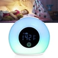 thumbnail image 4 of Fyydes Coloré Réveiller la Lampe de Respiration Enfants Haut-Parleur Lampe Réveil pour Chambre à Coucher, Réveil Réveil, Réveil Lumière, 4 of 11